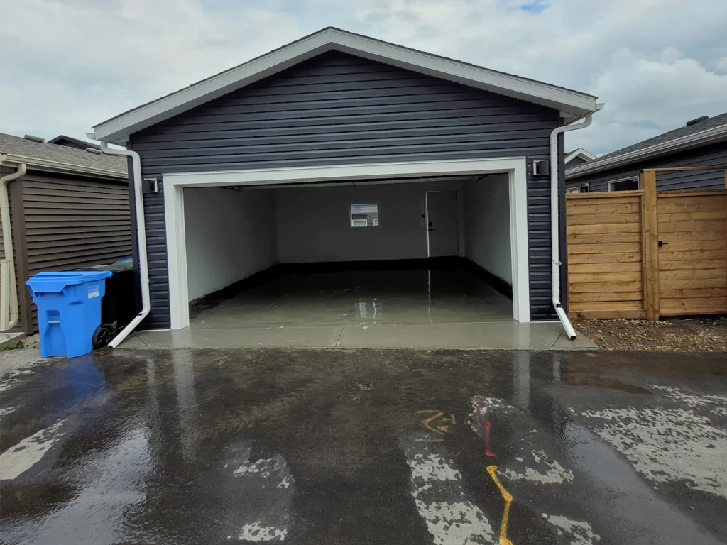 Concrete Pad Calgary Garage