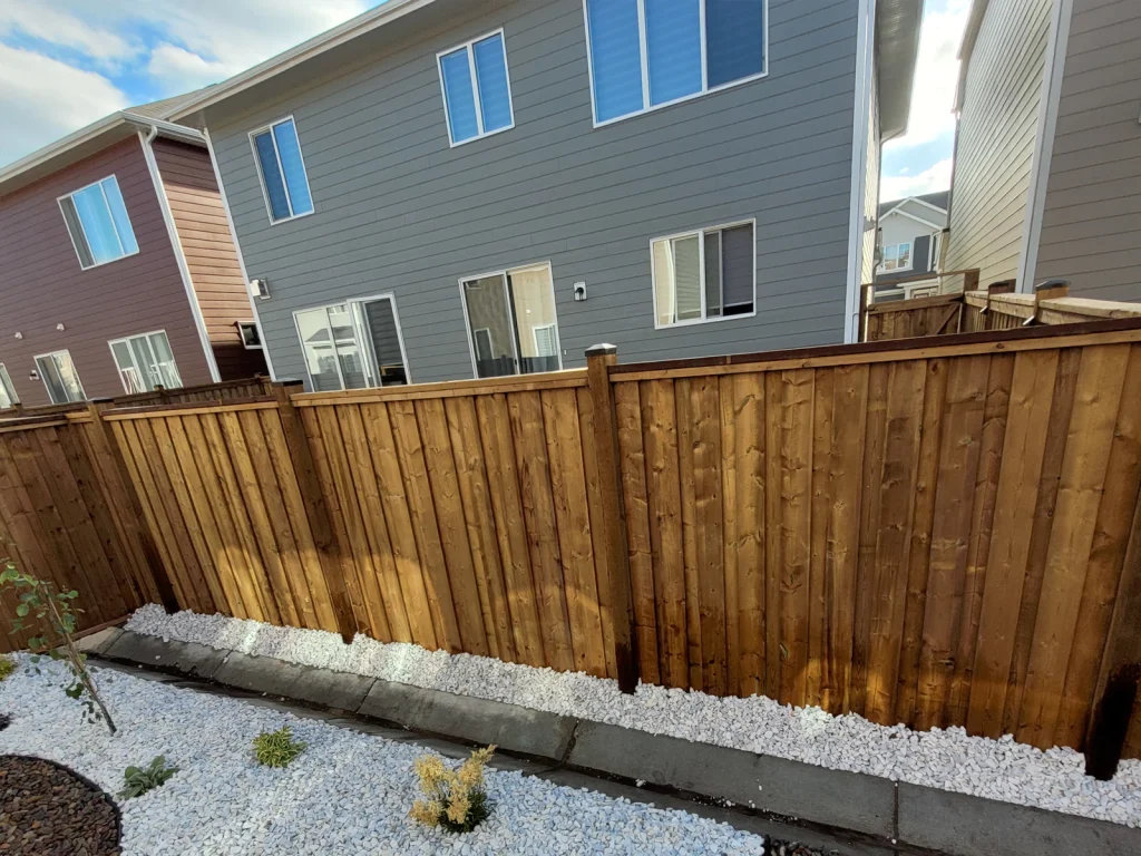 pet fence Calgary Alberta by Falcon Contracting INC
