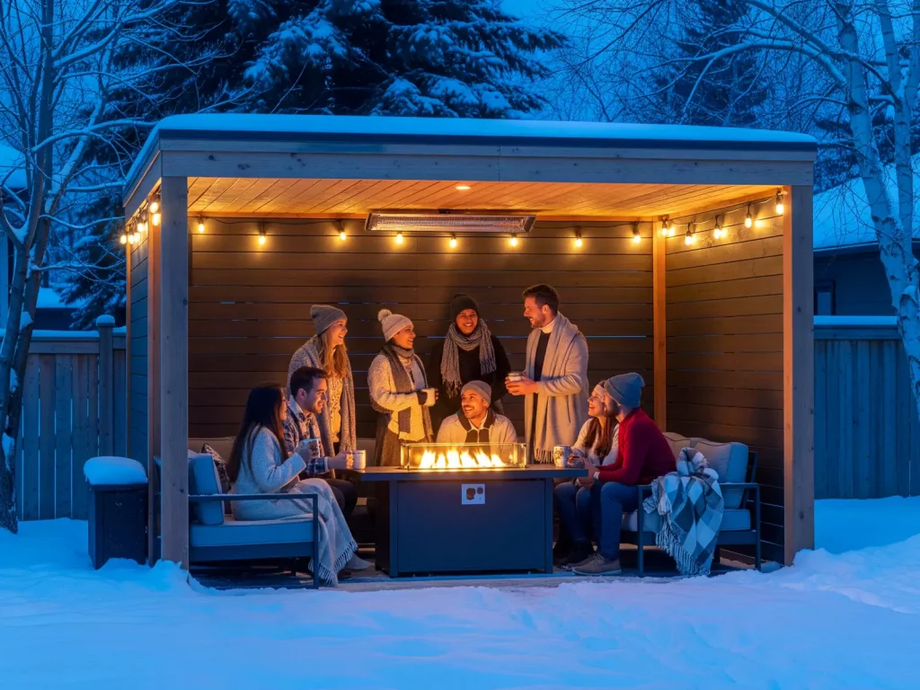 Cozy Outdoor Spaces in Calgary Pergola