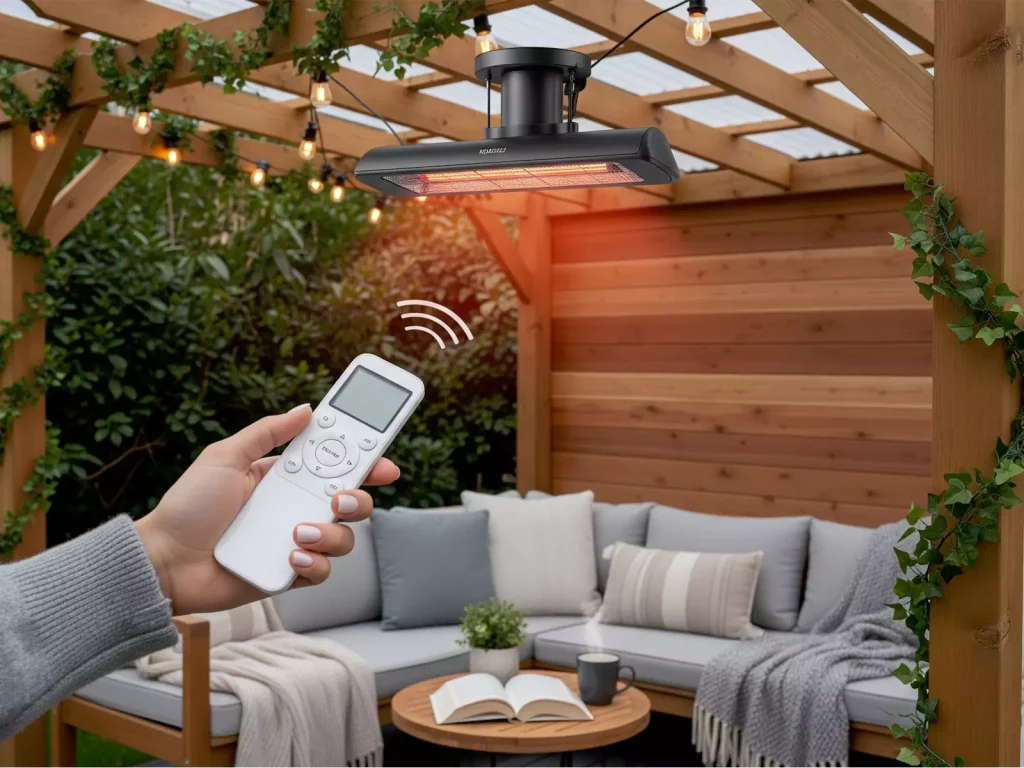 Electric Heaters for pergolas in Calgary