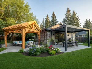 Wood Pergolas vs. Aluminum Pergolas in Calgary