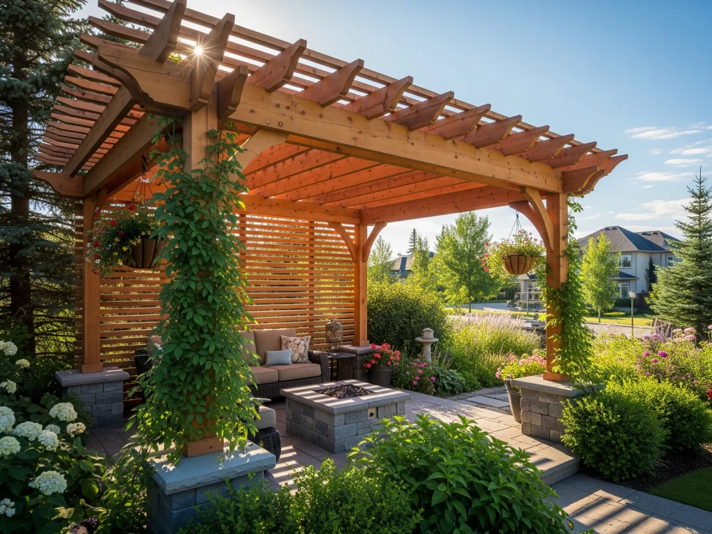 Wood Pergola