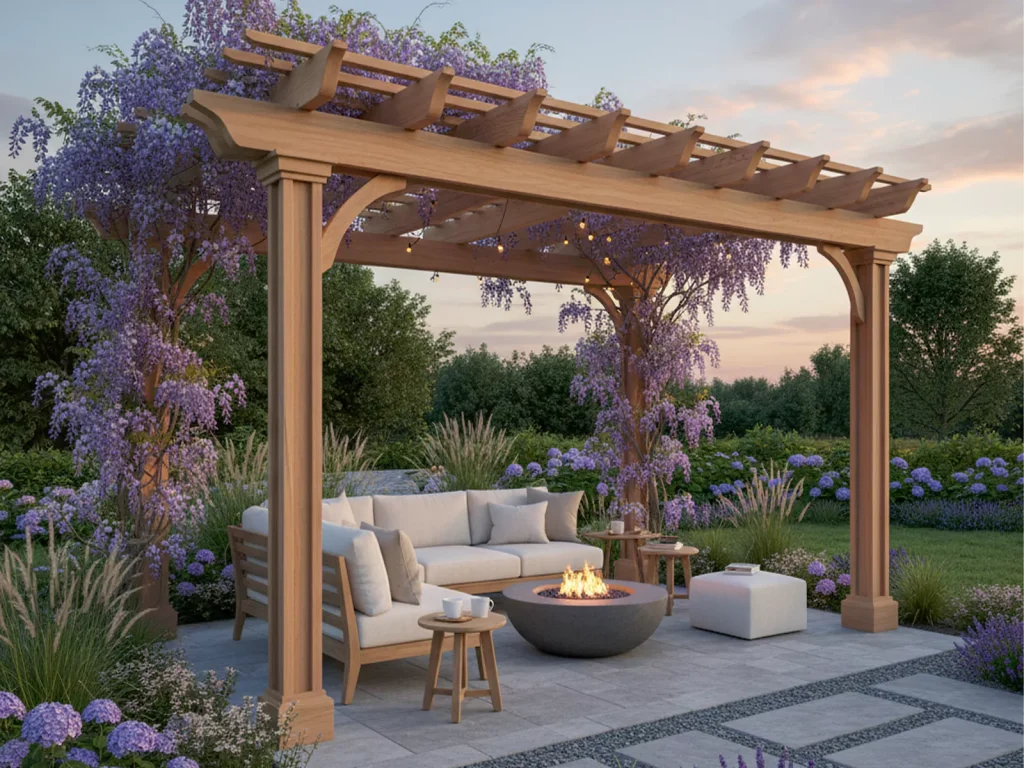 Installing a pergola in Calgary