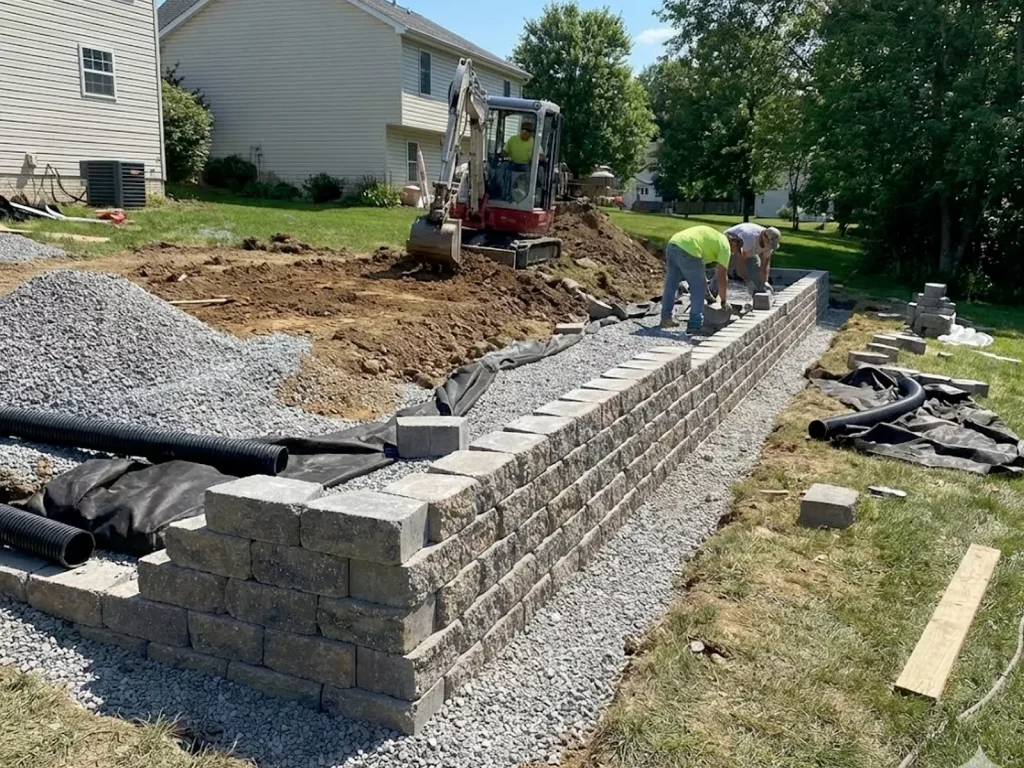 best contractor for retaining wall in Calgary