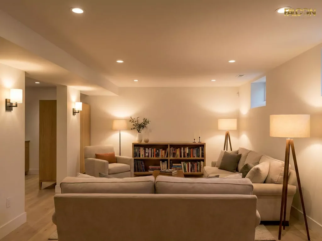 Brightening Up Dark Basements in Calgary