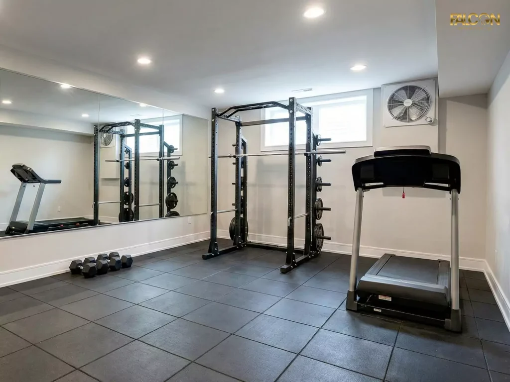 Building a Functional Home Gym in basement Calgary