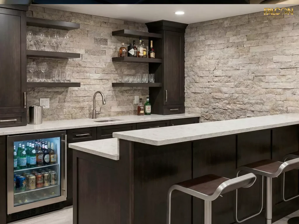 Adding Wet Bars and Kitchenettes in basement in Calgary