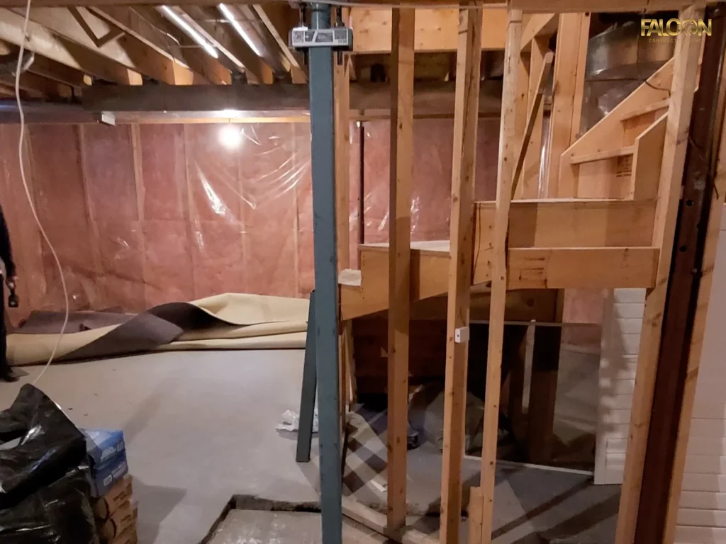 Guide to Load-Bearing Wall Removal in Calgary by Falcon Contracting Inc., best contractor in Alberta